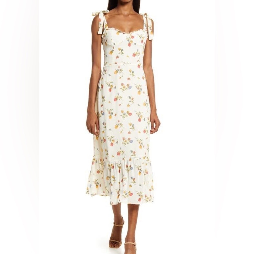 NWOT Reformation Nadira Midi Dress